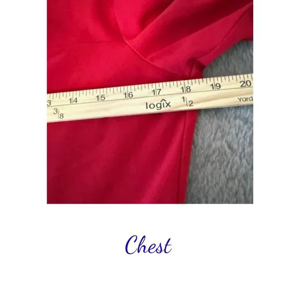 Talbots Red Knot Front Midi Dress Size 10 NWT - Picture 6 of 8